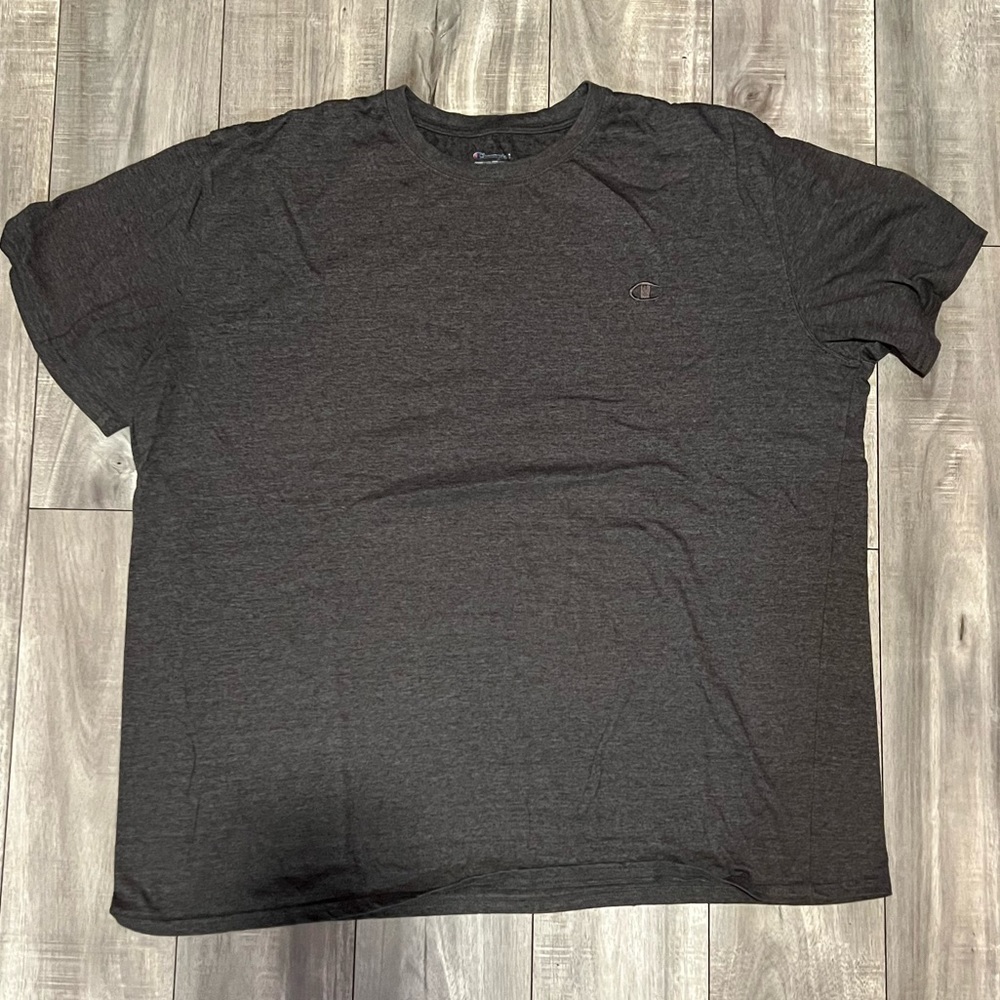 CHAMPION GRAY SHORT SLEEVE SHIRT